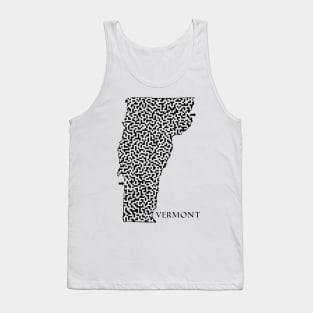 State of Vermont Maze Tank Top